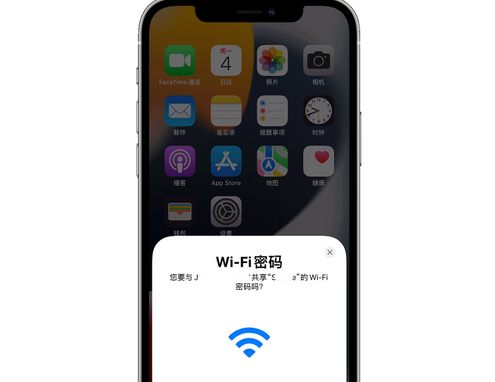 金波乡苹果15维修店分享iPhone15如何共享Wi-Fi密码 