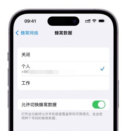 金波乡苹果维修服务分享如何在iPhone上使用双卡 